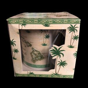 New in Box, The Hawaiian Islands Coffee Mug, Cocoa Cup, Tea, Hawaiian Souvenir